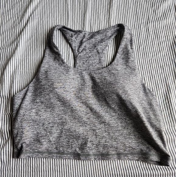 Bare Crop Tank with Built-in Bra - Picture 2 of 3